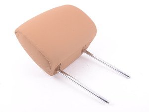 ES#137509 - 52107043134 - Headrest Leather - Natural Brown - Genuine BMW - BMW