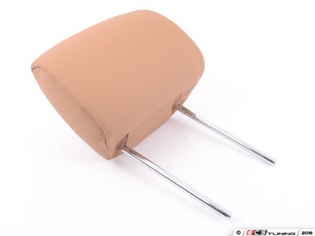 ES#137509 - 52107043134 - Headrest Leather - Natural Brown - Genuine BMW - BMW