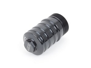 ES#3176311 - L051B - Oil Filter Housing - Black - 2-piece aluminum oil filter housing - LEYO - Audi Volkswagen