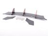 ES#3147395 - VWGO6GTI-CNC-RS1 - Rear Bumper Splitter - (NO LONGER AVAILABLE) - ABS plastic splitter that will enhance the look of your vehicle in minutes! - Maxton Design - 