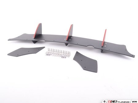 ES#3147395 - VWGO6GTI-CNC-RS1 - Rear Bumper Splitter - (NO LONGER AVAILABLE) - ABS plastic splitter that will enhance the look of your vehicle in minutes! - Maxton Design - 