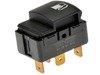 ES#3189992 - 901-590 - Fuel Door Release Switch - Satin Black - Button for fuel door operation found in driver's door panel - Dorman - Volkswagen