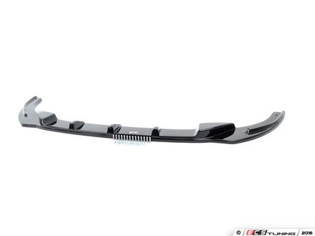 ES#3147402 - VWGO6GTIFD1GLOSS - Front Lip Spoiler V1 - Gloss Black - ABS plastic splitter that will enhance the look of your vehicle in minutes! - Maxton Design - Volkswagen