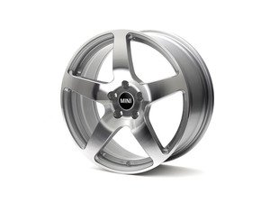 ES#3194777 - nm.885203msKT - 18" RSe52 Wheel - Set Of Four - Machined Silver - (NO LONGER AVAILABLE) - 18"x7.5" ET40 5x112 66.6CB : MINI JCW Team Wheel - NM Engineering - 