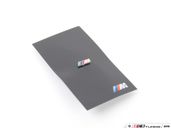 Genuine BMW - 80282410915 - BMW ///M Lapel Pin (80-28-2-410-915)