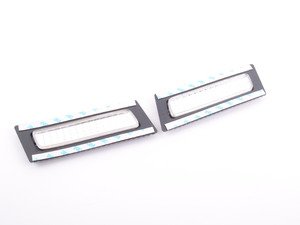 ES#2808021 - 3461402PXVC - Front Bumper Reflector Set - Clear - Includes the left and right side - Depo - Audi