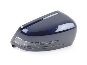 ES#5093504 - 2128100864645359 - Mirror Housing With Blinker Lamp - Right - Tanzanite Blue (Color Code 5359) - Genuine Mercedes Benz - Mercedes Benz