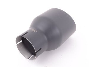 ES#3191401 - MSVW372-1 - GT100 Cerakote Black Exhaust Tip - Priced Each - 100mm GT style exhaust tip for the left and or right side of the vehicle - Milltek Sport - Audi