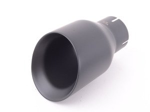 ES#2960906 - MSVW372 - GT100 Cerakote Black Exhaust Tip - Priced Each  - 100mm GT style exhaust tip for the left and right side of the vehicle - Milltek Sport - Audi