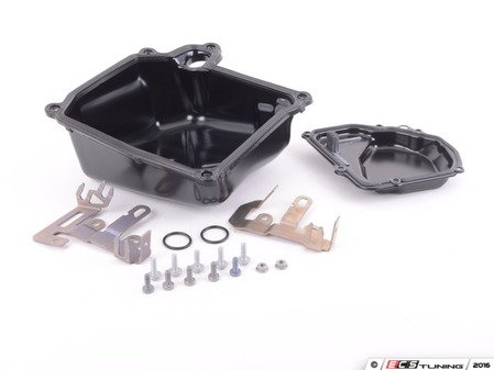 ES#3194781 - 02e325201dKT - DSG Transmission Pan Replacement Kit - Includes transmission pan, oil pump cover, and necessary hardware and gaskets - Genuine Volkswagen Audi - Volkswagen