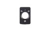 ES#370619 - 4B0959557AB98 - exterior mirror switch trim - satin black - Identifies the position of the mirror switch - Genuine Volkswagen Audi - Audi