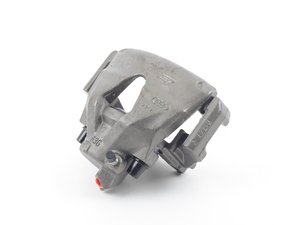 ES#3154026 - L2014 - Front Brake Caliper - Front Right - A fully remanufactured, direct-bolt-on front right brake caliper with bracket, completely rebuilt with premium seals, hardware, and high-temp rubber to restore factory braking performance - Power Stop - Volkswagen