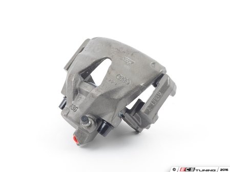ES#3154026 - L2014 - Front Brake Caliper - Front Right - A fully remanufactured, direct-bolt-on front right brake caliper with bracket, completely rebuilt with premium seals, hardware, and high-temp rubber to restore factory braking performance - Power Stop - Volkswagen