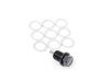 ES#3187654 - 001196ECS01-02 - Magnetic Oil Drain Plug - With 10 Aluminum Washers  - Capture harmful particles to prevent wear. M14x1.5 - ECS - Audi Volkswagen MINI Porsche