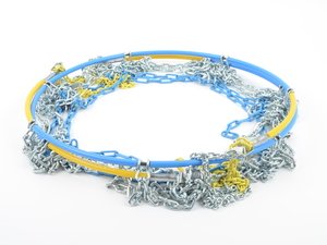 ES#63977 - 36110140042 - Tire Chain Set - 2 Wheels - (NO LONGER AVAILABLE) - Metal Snow chains for winter driving and hazard condition - Genuine MINI - 