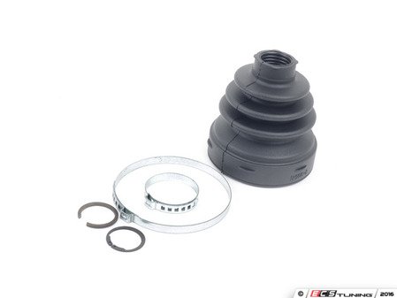 ES#3146404 - 8E0498201D - Front CV Joint Boot Kit - Inner - Priced Each - Stop losing CV grease and extend axle joint life - GKN Drivetech - Audi
