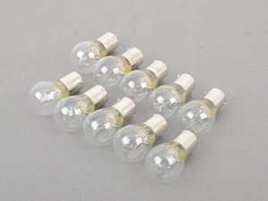 ES#2602685 - 90063112790 - Clear Bulb - Pack Of 10 - Often used for turn signals or brake lights - Jahn - Porsche