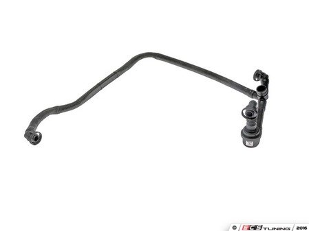 ES#3188721 - 46067 - Crankcase Breather Hose - With PCV Valve - Large breather hose that runs around the intake manifold - Dorman - Audi Volkswagen