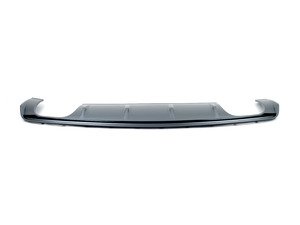 ES#2741055 - 8V5807521HCKT - Rear Valance - Platinum Grey/High Gloss Black - Restore your vehicle's look with this new rear valance - Genuine Volkswagen Audi - Audi