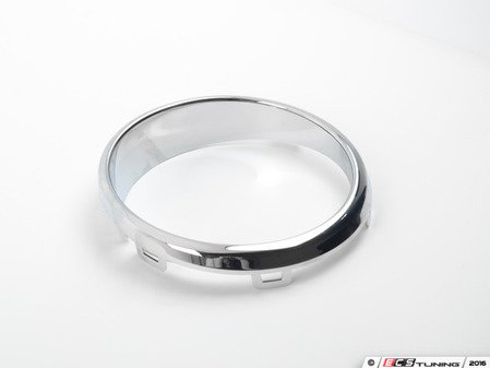 ES#2978977 - 51117376384 - Trim Ring Chrome - Front Right - Mounts down near the fog or parking light housing - Genuine MINI - MINI