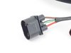 ES#3143148 - 1K0959455DL - Primary Fan Assembly - 360mm (Red 2-Pin Connector Housing) - Larger of the two cooling fans found behind the radiator - OSSCA - Audi Volkswagen
