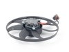 ES#3143148 - 1K0959455DL - Primary Fan Assembly - 360mm (Red 2-Pin Connector Housing) - Larger of the two cooling fans found behind the radiator - OSSCA - Audi Volkswagen