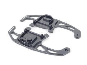 ES#3188210 - VWR49G700 - VWR Billet DSG Gearshift Paddles - Piano Black  - Full replacement CNC machined billet aluminium paddle shifters - Racingline - Volkswagen