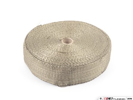 ES#3183726 - TS-EW-2X100L - Universal Exhaust Wrap - 2" X 100ft - Increase power by containing exhaust heat - Lava - Torque Solution - 