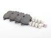ES#3143491 - 34116778320 - Front Brake Pad Set - Restore the stopping power in your MINI. With Shims. - Jurid - MINI