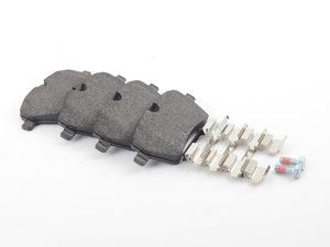 ES#3143491 - 34116778320 - Front Brake Pad Set - Restore the stopping power in your MINI. With Shims. - Jurid - MINI