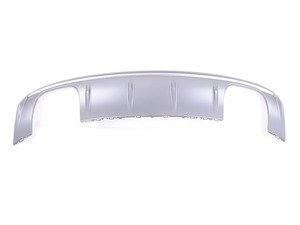 ES#2740900 - 8V5807521H1RR - Rear Valance - Platinum Grey/Chrome - Restore your vehicle's look with this new rear valance - Genuine Volkswagen Audi - Audi