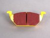 ES#520835 - DP41329R - YellowStuff Performance Brake Pad Set - EBC's premium sport street pad that offers high friction levels and heat fade resistance - EBC - Volkswagen