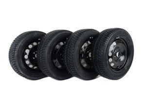 ES#3178099 - w1655205c00KT1 - Winter Wheel & Tire - Set Of Four - (NO LONGER AVAILABLE) - Includes Continental Winter Contact SI 205/55R16 94H tires, mounted and balanced - Genuine Volkswagen Audi - 