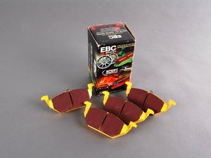ES#520835 - DP41329R - YellowStuff Performance Brake Pad Set - EBC's premium sport street pad that offers high friction levels and heat fade resistance - EBC - Volkswagen