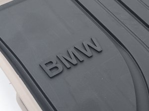 ES#2733205 - 51472339811 - F34 Modern Line All Weather Floor Mats - Front - (NO LONGER AVAILABLE) - Grey/Black modern floor mats - Genuine BMW - 