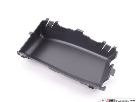 ES#391101 - 4F0807246A01C - Grille Insert - Satin Black - Right - The fog light grille instert - Genuine Volkswagen Audi - Audi