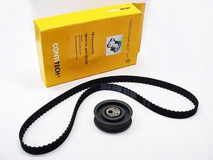 ES#1466 - TB017K1 - ECS Tuning Timing Belt Kit - Standard - Belt & Tensioner roller, made by Contitech - Continental - Volkswagen