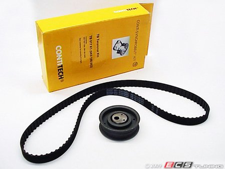 ES#1466 - TB017K1 - ECS Tuning Timing Belt Kit - Standard - Belt & Tensioner roller, made by Contitech - Continental - Volkswagen