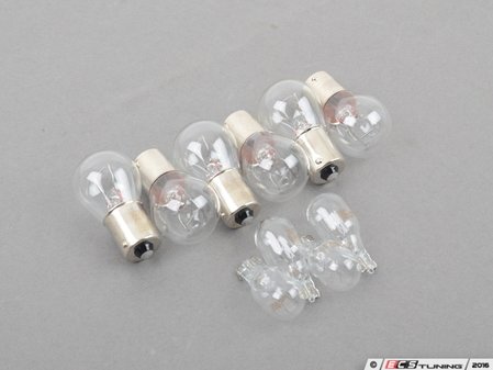 ES#2763662 - N10591501KT6 - Halogen Tail Light Bulb Refresh Kit - Includes every bulb for the inner and out tail lights - Assembled By ECS - Audi