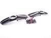 ES#2808384 - D461602PTAVC - DRL Fog Light Grille Set - Includes both fog light grilles with LED DRLs built in - Depo - Audi