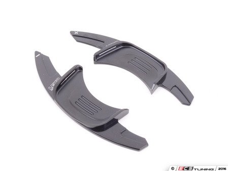 ES#3177669 - L061B - Paddle Shifters Diamond Cut Surface - Black - (NO LONGER AVAILABLE) - High Performance Billet 6061 T6 Aluminum replacement paddles - LEYO - 