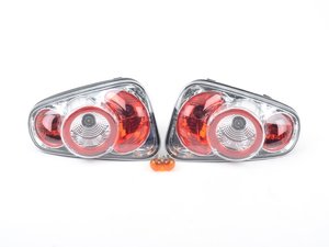 ES#2863420 - ALT-YD-MC02-C - Euro Style Tail Lights Chrome - Pair - Upgrade to complete chrome / red tailights for yout MINI - Spyder - MINI