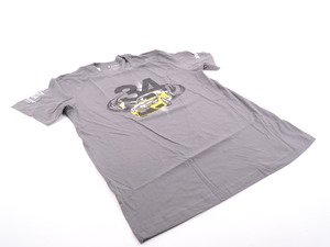 ES#3133674 - DRG013128GRYLG - Tanner Foust Fan T-Shirt - Large - (NO LONGER AVAILABLE) - Rallycross shirt. gray - Genuine Volkswagen Audi - 
