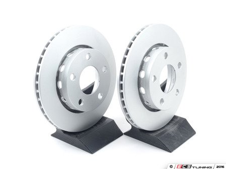 ES#3184366 - 8D0615601DKT4 - Rear Brake Rotors - Pair (256x22) - Restore the stopping power in your vehicle - Pagid - Audi