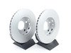 ES#3184366 - 8D0615601DKT4 - Rear Brake Rotors - Pair (256x22) - Restore the stopping power in your vehicle - Pagid - Audi