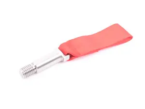 Turner Motorsport 75mm Poly Tow Strap With Bolt - Red 