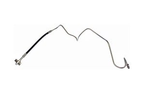 ES#3190829 - H621174 - Rear Hard Brake Hose - Right - Brake line from mid brake hose to brake caliper, includes banjo bolt to caliper - Dorman - Audi Volkswagen