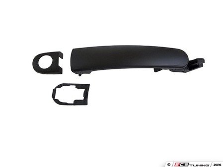 ES#3189933 - 82971 - Door Handle with Cover - Left - Replacement for your scratched or broken handle. - Black - Dorman - Volkswagen