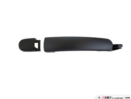ES#3189934 - 82972 - Door Handle with Cover - Right - Replacement for your scratched or broken handle. - Black - Dorman - Volkswagen