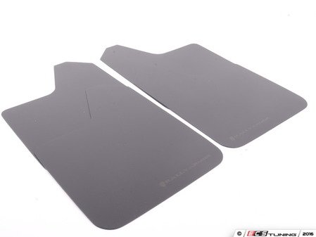 ES#3125743 - MF12-BAS-BLK - Universal BASIC Mud Flap Black Logo - Set Of 4 - Poly blend plastic - Rally Armor - MINI